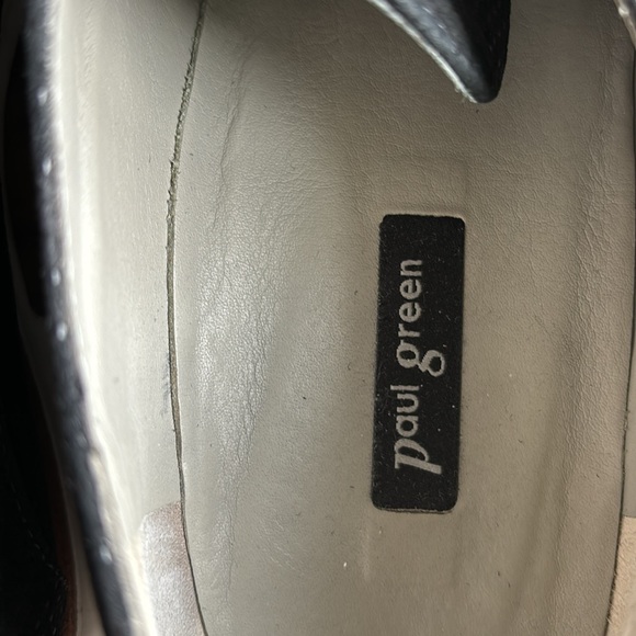 Paul green oxford glitter shoes size 4, US7 - Picture 7 of 11